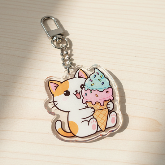 オーダーメイドアクリルキーホルダー