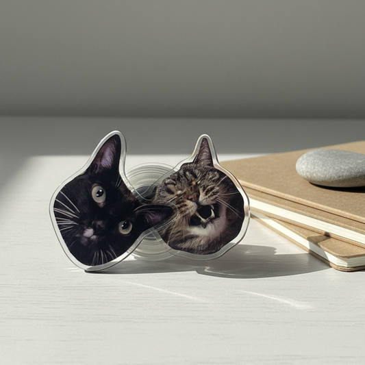 オーダーメイドアクリルスマホグリップ